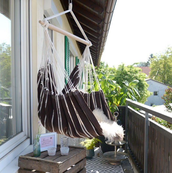 Hängematten auf dem Balkon - alpengoa