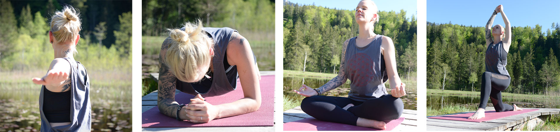 Yoga Topn und Shirts aus Biobaumwolle