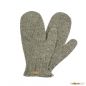 Preview: Gestrickte Fäustlinge Modell Valero naturbraun