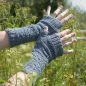 Preview: Pulswaermer Modell Elli Mausgrau Tragebeispiel