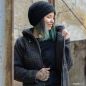 Preview: Wolljacke mit Fleecefutter Modell Eileen Tragebeispiel