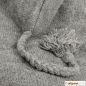 Preview: Wolljacke Eileen Detailbild Zopf an der Kapuze