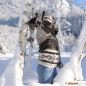 Preview: Wolljacke Modell Maik lange Zipfelkapuze
