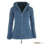 Preview: Wolljacke aus Schafwolle blau