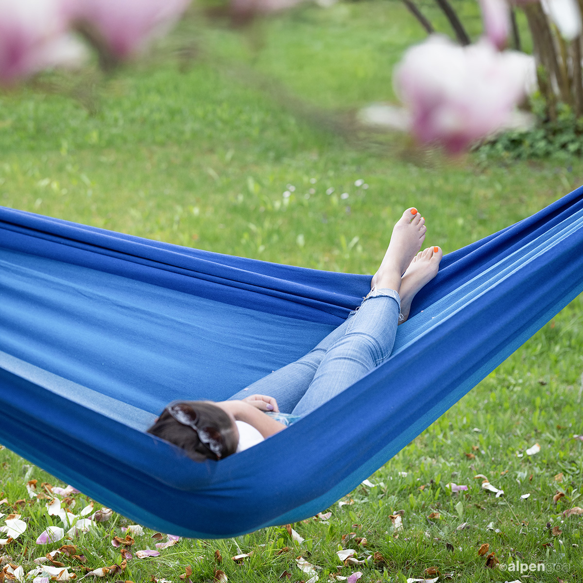 Blaue Hngematte kaufen - alpengoa