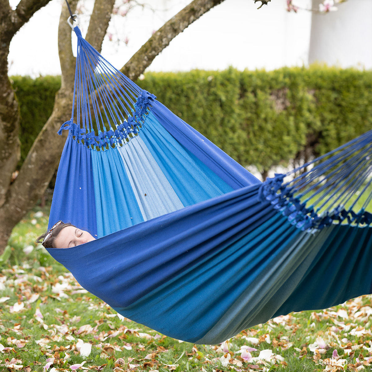 Blaue Hngematte kaufen - alpengoa
