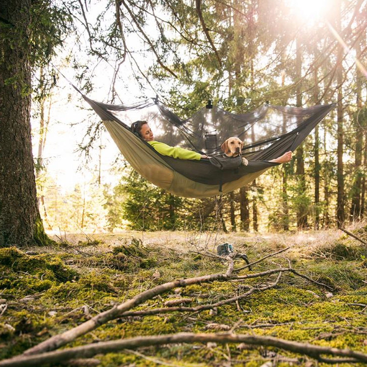 Moskitonetz für Leichthängematten, Reisehängematten