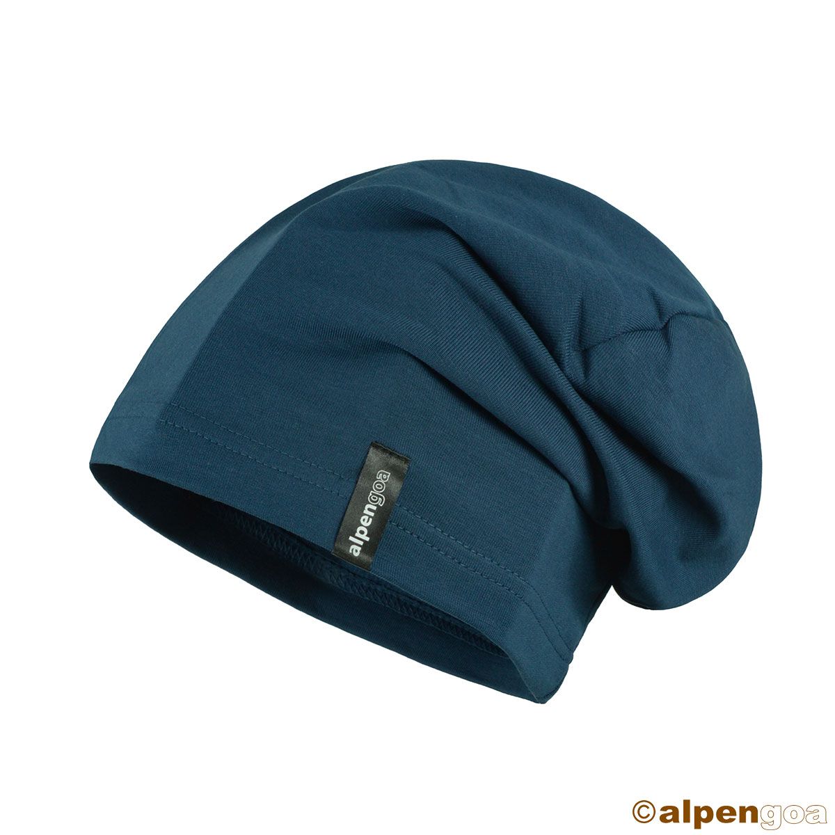 Jersey Beanie Mütze Blau