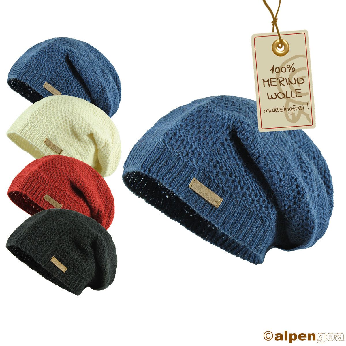 McRon Beanie aus Merinowolle Übersicht
