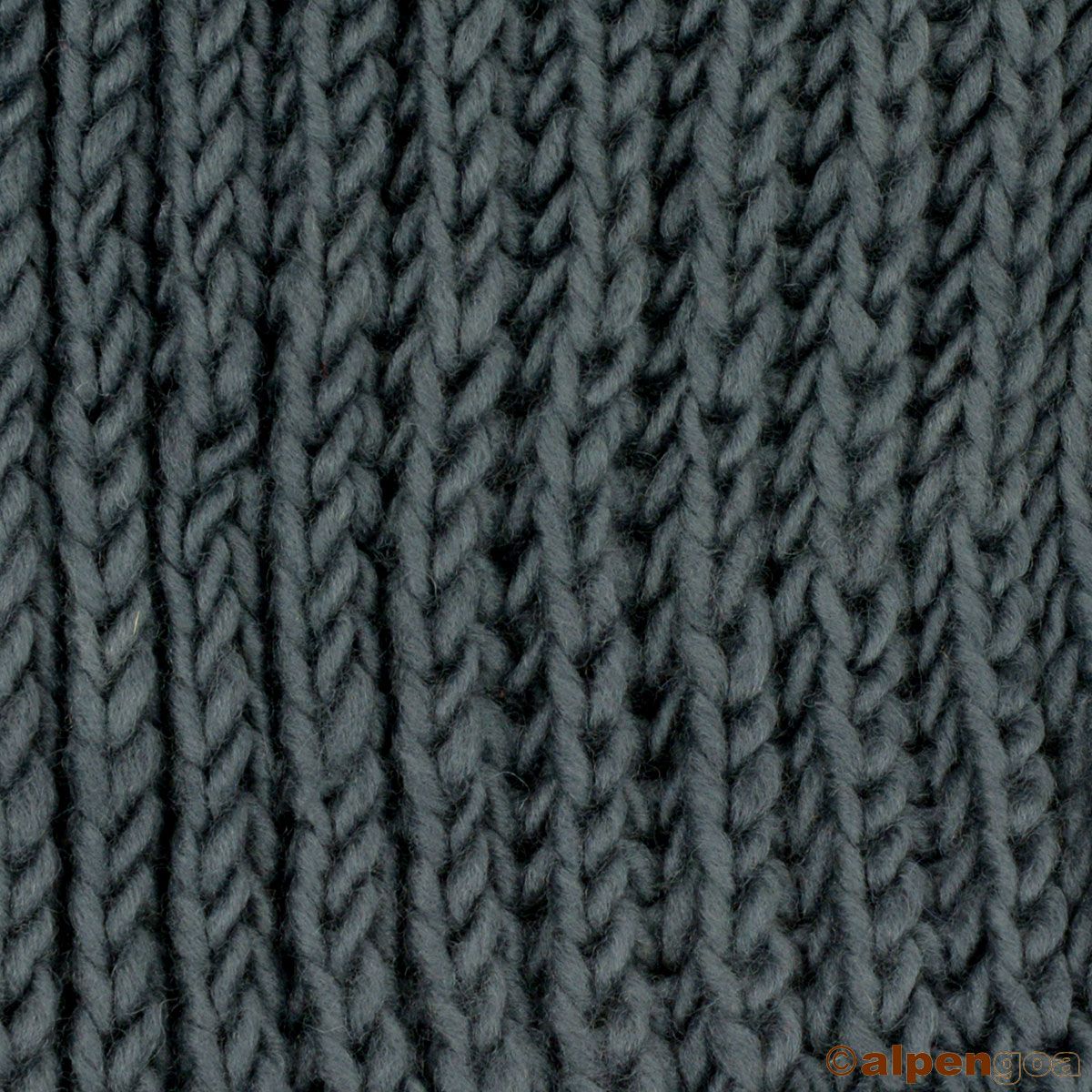 Woll Loop Grau Detail