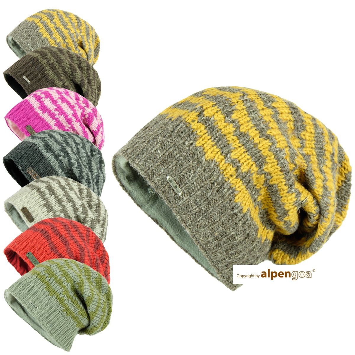 Beanie Wollmütze Modell Sienna Übersicht