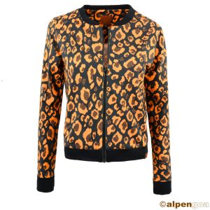 Blouson Jacke im Animal Print